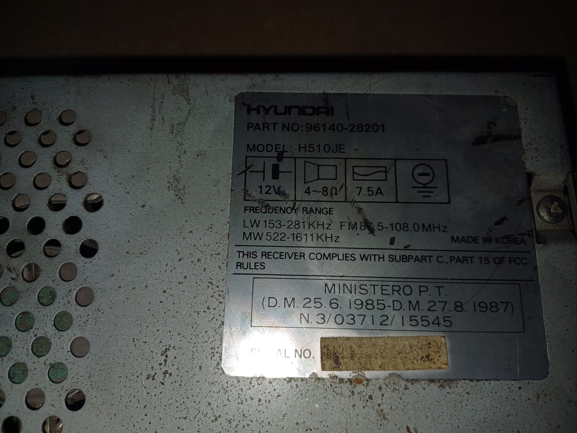 Radio HYUNDAI    .