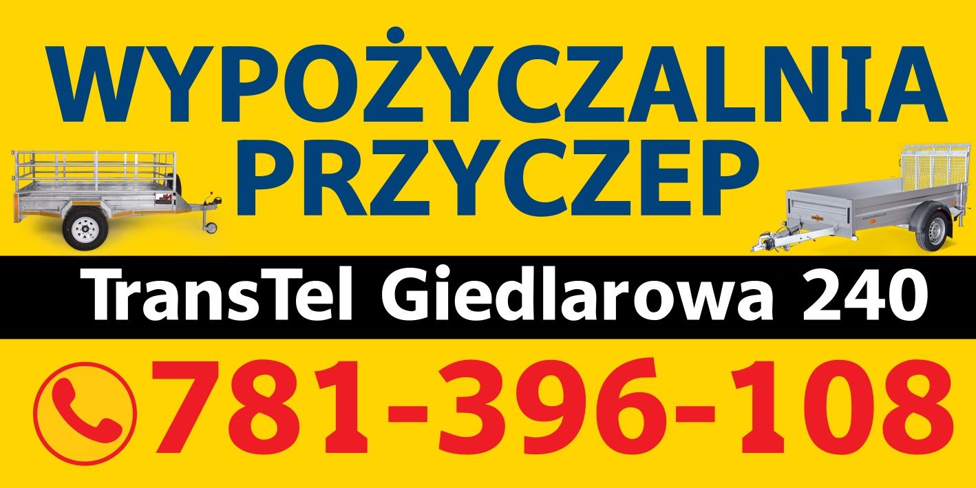 Wynajem Przyczep Transport Leżajsk Łańcut Przeworsk Sieniawa Jarosław