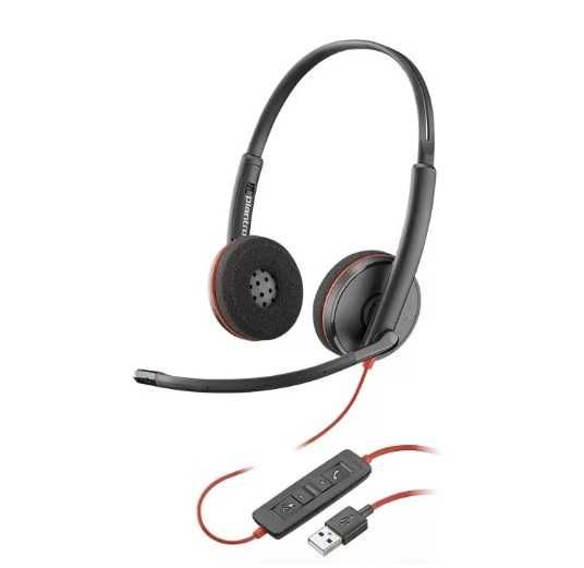 Навушники Plantronics Blackwire C3220 USB-A Наушники Гарнитура 209745