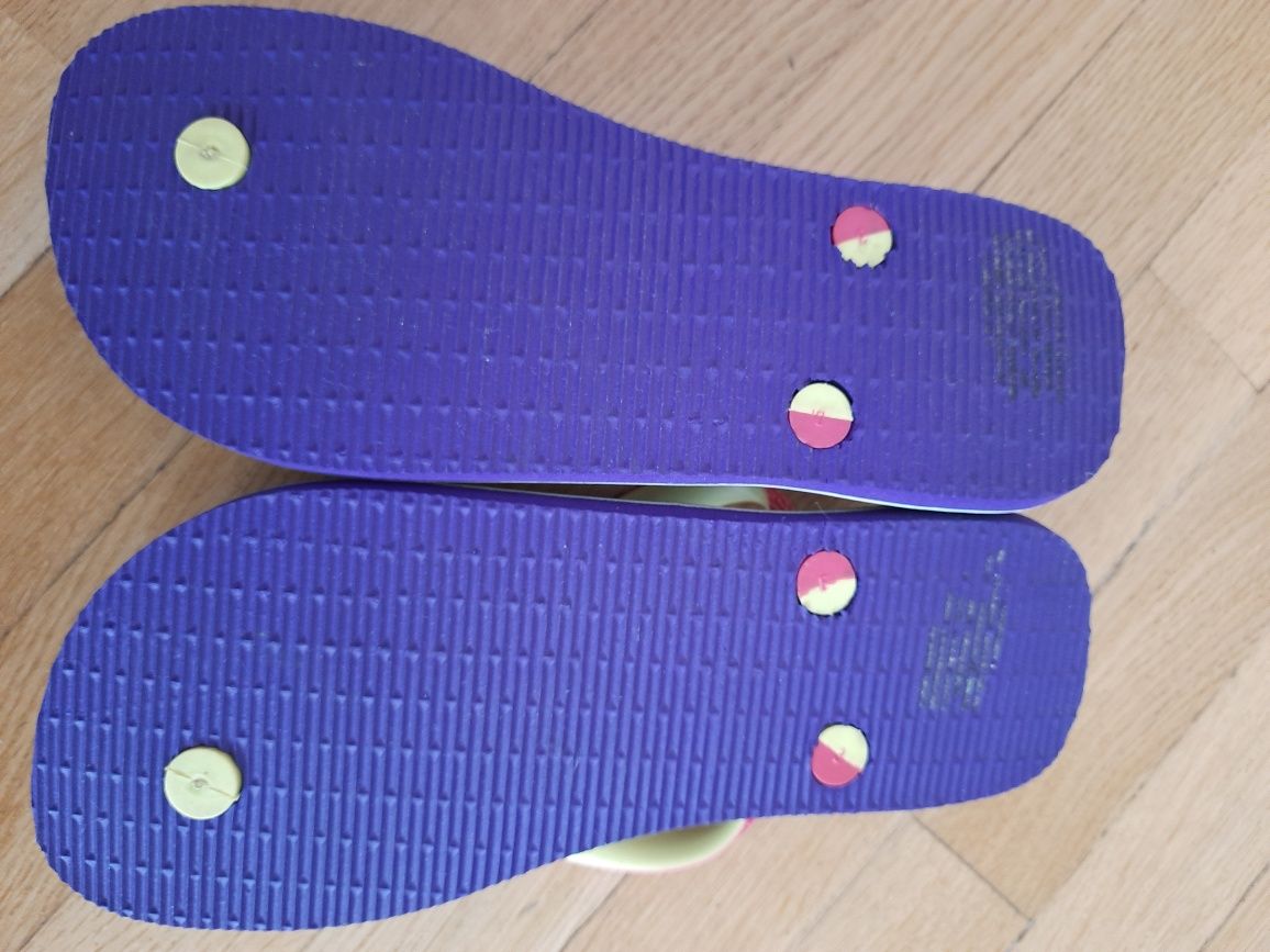 Havaianas фирменные шлепанцы, сланцы, вьетнамки, резиновые р.35-36