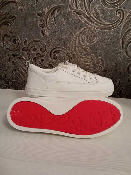 Білі кросівки кроси кеди шкіра Bearpaw