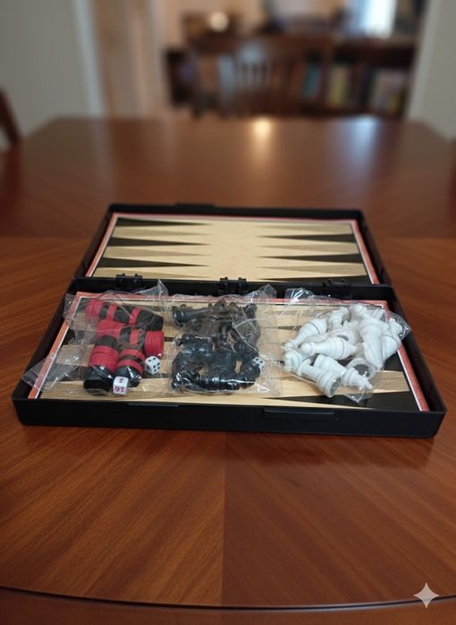 Шахи, Шашки, Нарди