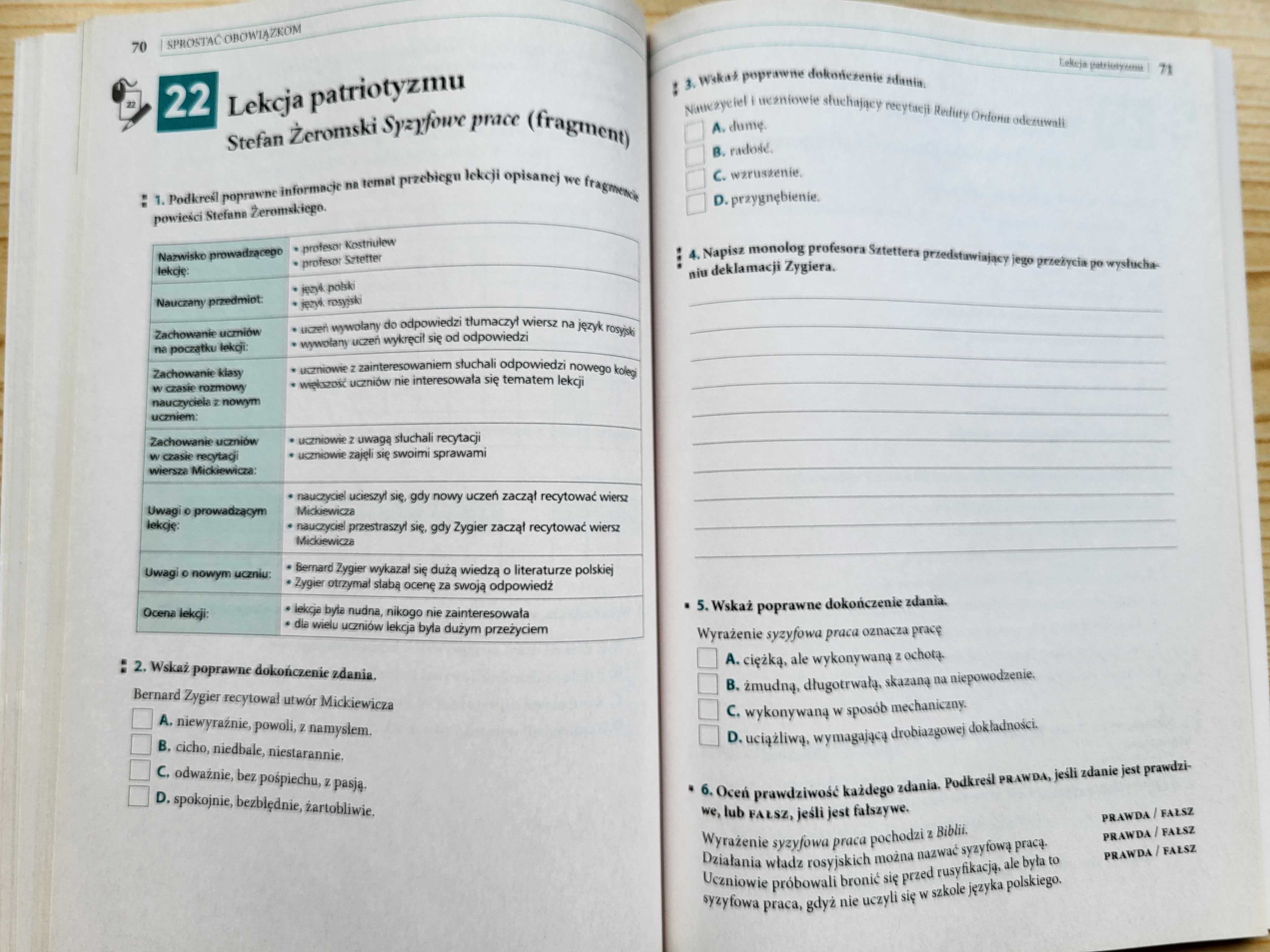 "Bliżej słowa" Zeszyt ćwiczeń cz. 1 - Klasa 1 Gimnazjum - B. TANIO!