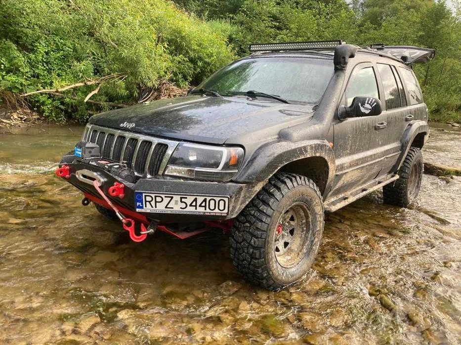 Jeep Grand Cherokee II 4.0 V6 LPG Wyciągarka Zadbany Doinwestowany