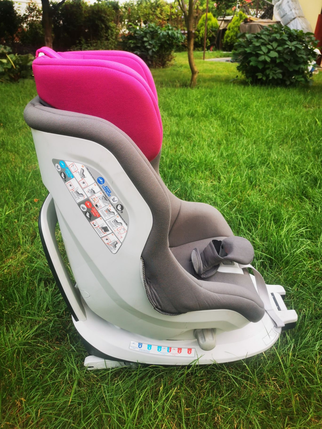 Sprzedam fotelik samochodowy isofix
