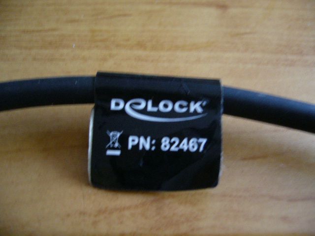 Kabelek MCT U232-P9 oraz Delock Power Over eSATA - mini USB 5pin