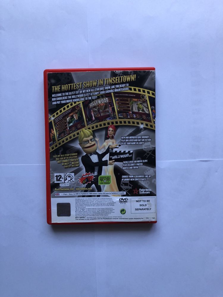 Gra Buzz The Hollywood Quiz ps2