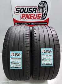 2 pneus semi novos 255-40r20 michelin - oferta dos portes