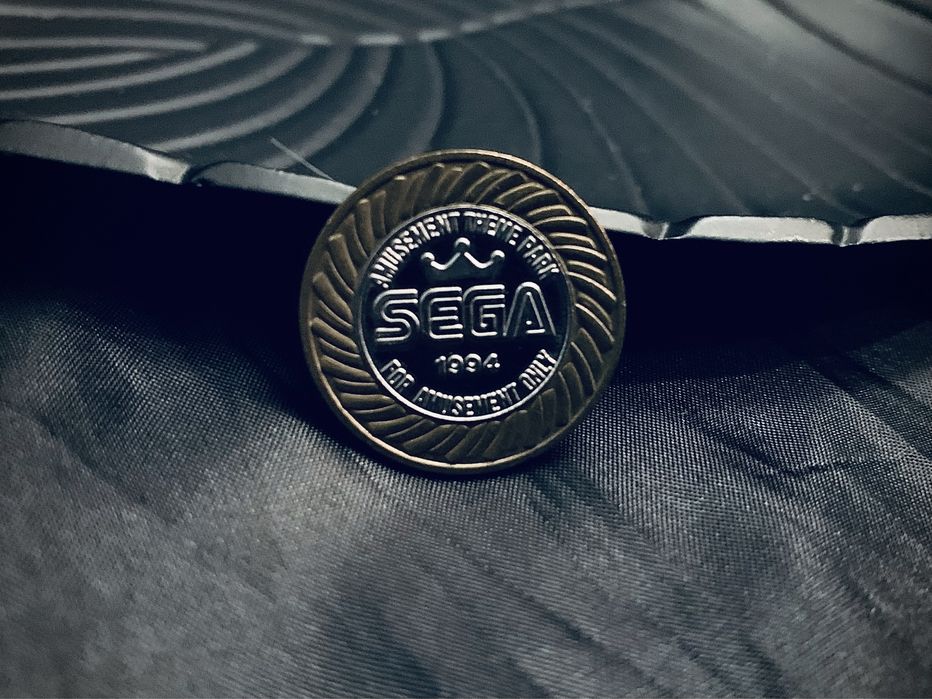 Редкая Монета SEGA AMUSEMENT THEME PARK 1994 год