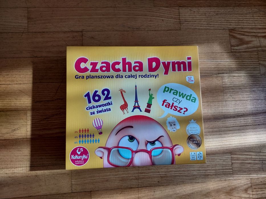 J.nowe gra 2sztuki Czacha dymi, Teleturniej prezent Kukuryku Aleksande