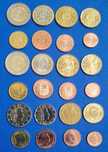 Sets de euro - Luxemburgo - Espanha - Portugal - moedas UNC