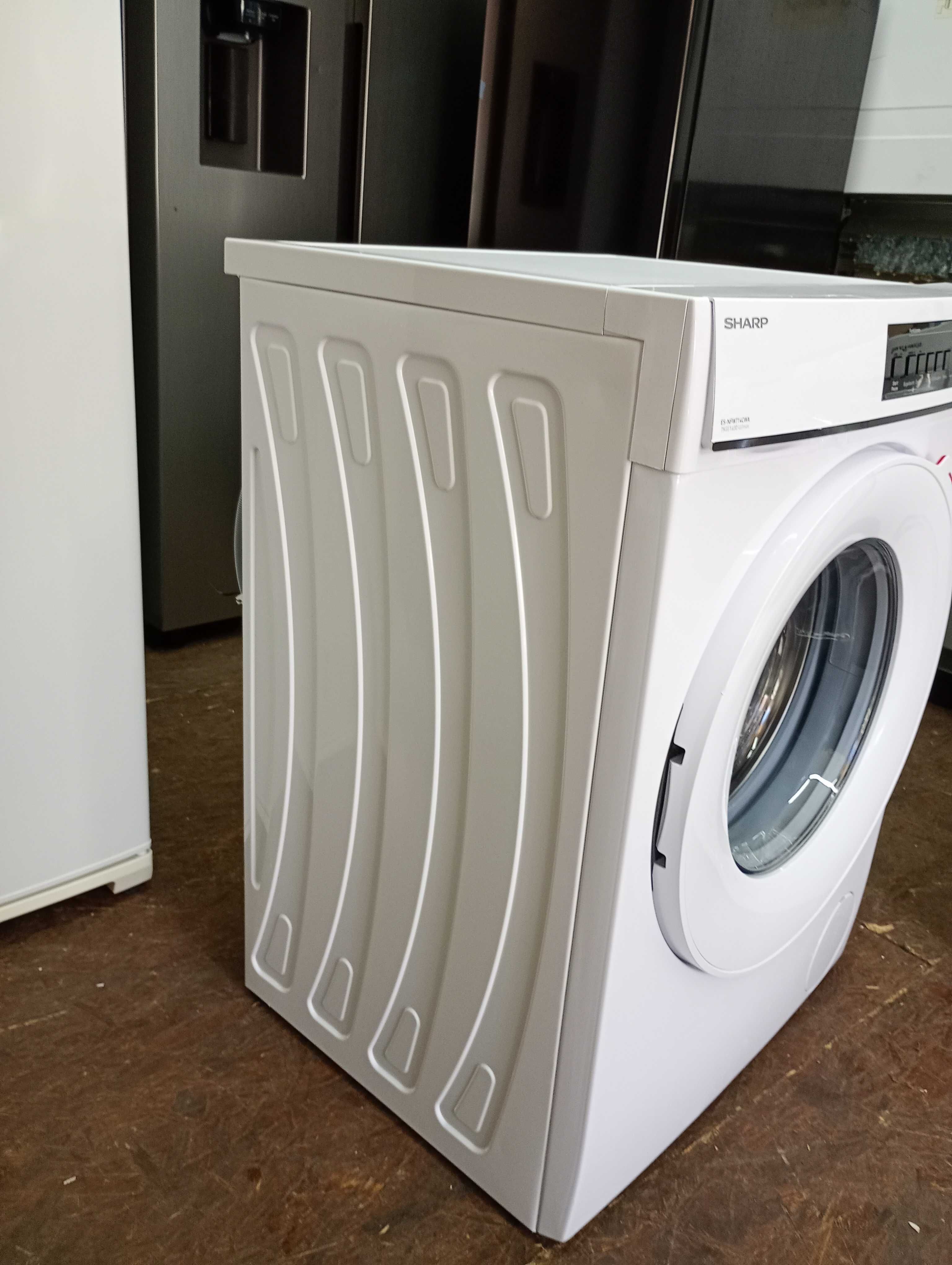 Pralka Sharp ES-NFW714CWA  Klasa A+++  7kg  używana