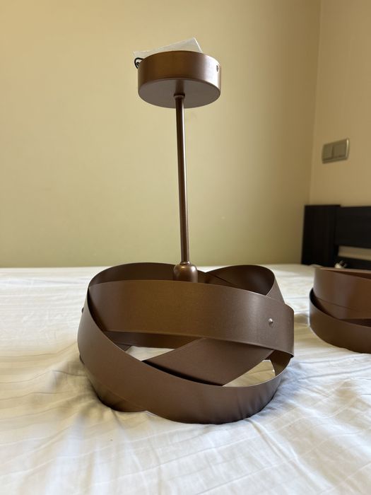 Zestaw komplet lampa kinkiet żyrandol