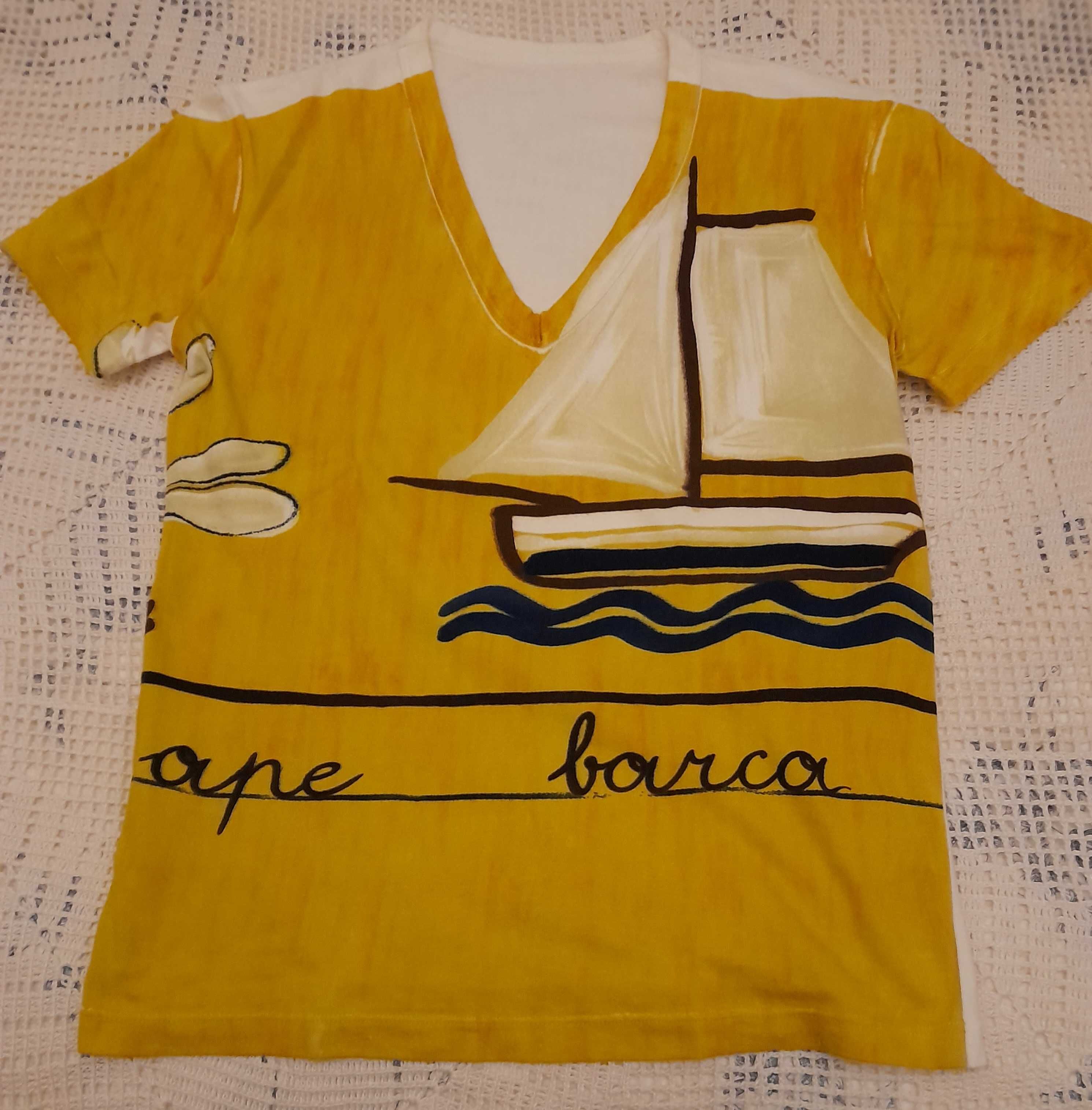 T-shirt multicolor, marca Prada, M