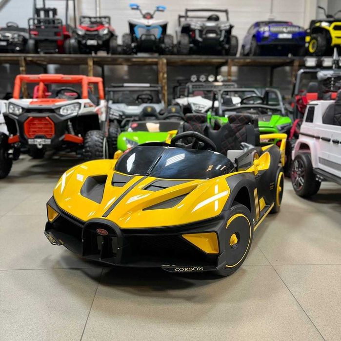 ЗНИЖКА -20%‼️Дитячий електромобіль Bugatti двомісний ‼️Дитяче авто