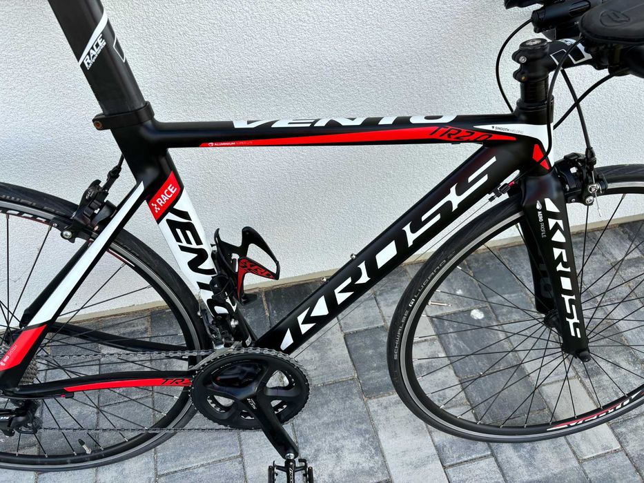 Kross Vento Tr 2.0 Czarny Czerwony rozmiar M jak nowy