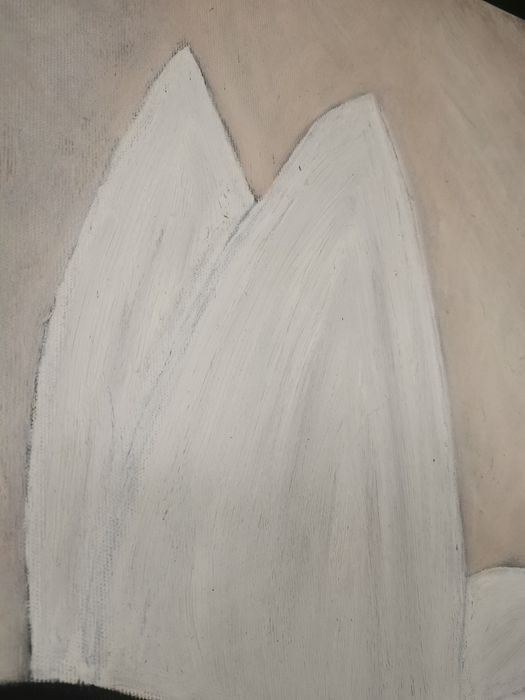 Obraz olej na płótnie Płacząca Wróżka Ballerina 70x100
