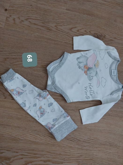 Zestaw ubranek dla chłopca 62/68 kombinezon sweter Newbie Zara H&M