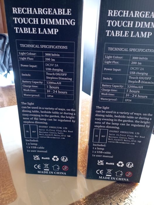 Лампа Led  настільна