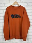 Bluza Fjallraven Logo Sweater - terracotta brown