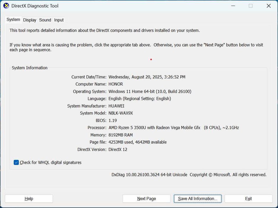 Honor MagicBook 14  Ліцензійна Windows
