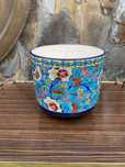 Cachepot Vaso Longwy Séc XIX 20,5 cm Marcado na massa