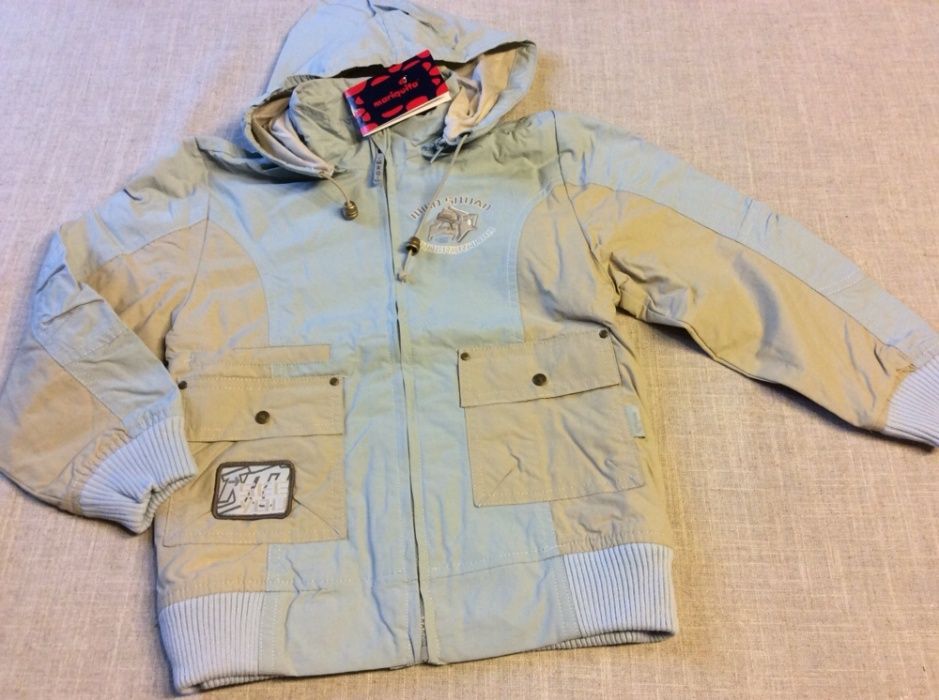 Kurteczka wiosenna chłopięca 116,122,128,140 cm mariquita nowa