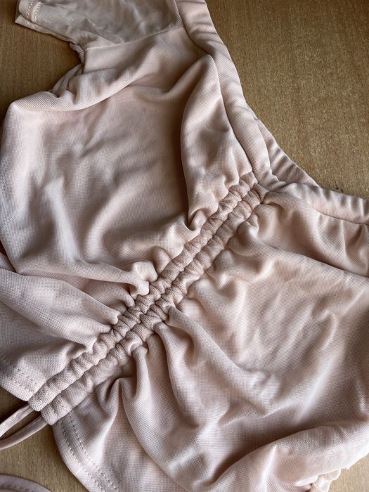 Топ PLT / топ PrettyLittleThing / пудровий топ S