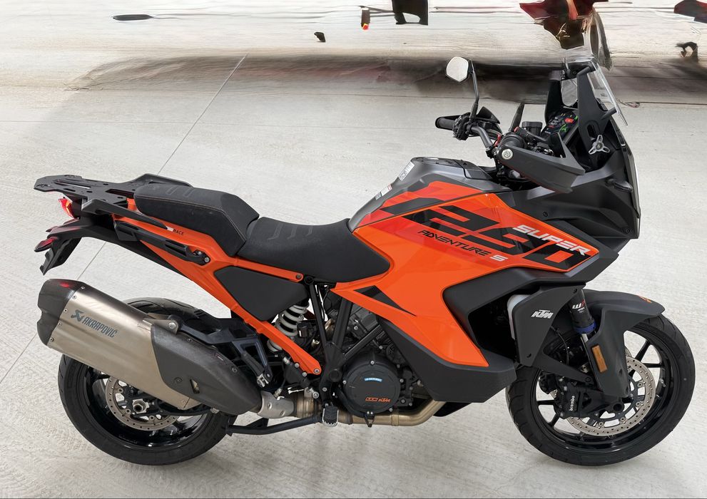 Ktm 1290 super adventure s, 2024, garantia, teckpack, akrapovic