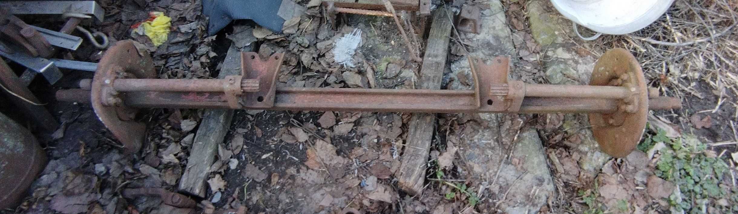 Ось прицепа ПТС-4