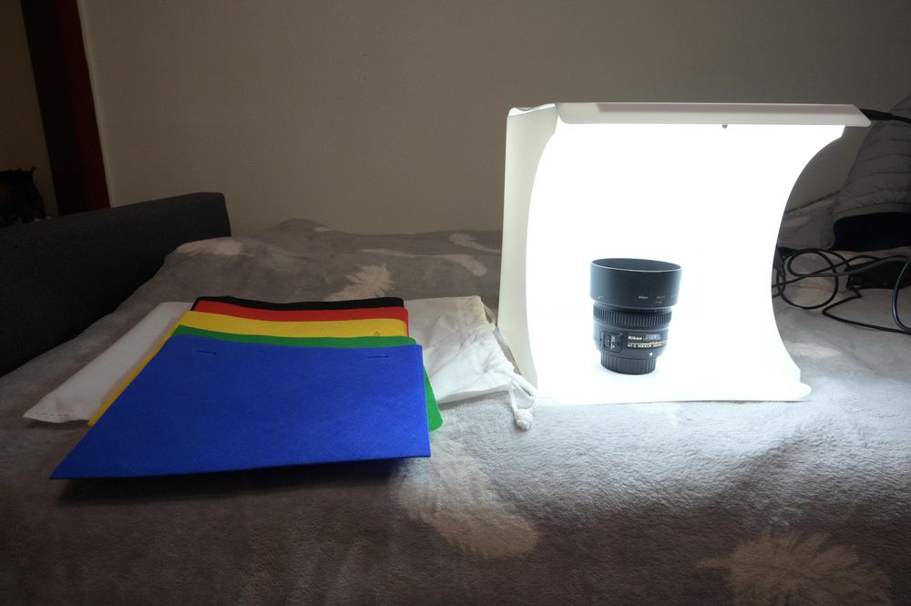 Mini Studio Fotograficzne LED Namiot + 6 Tła