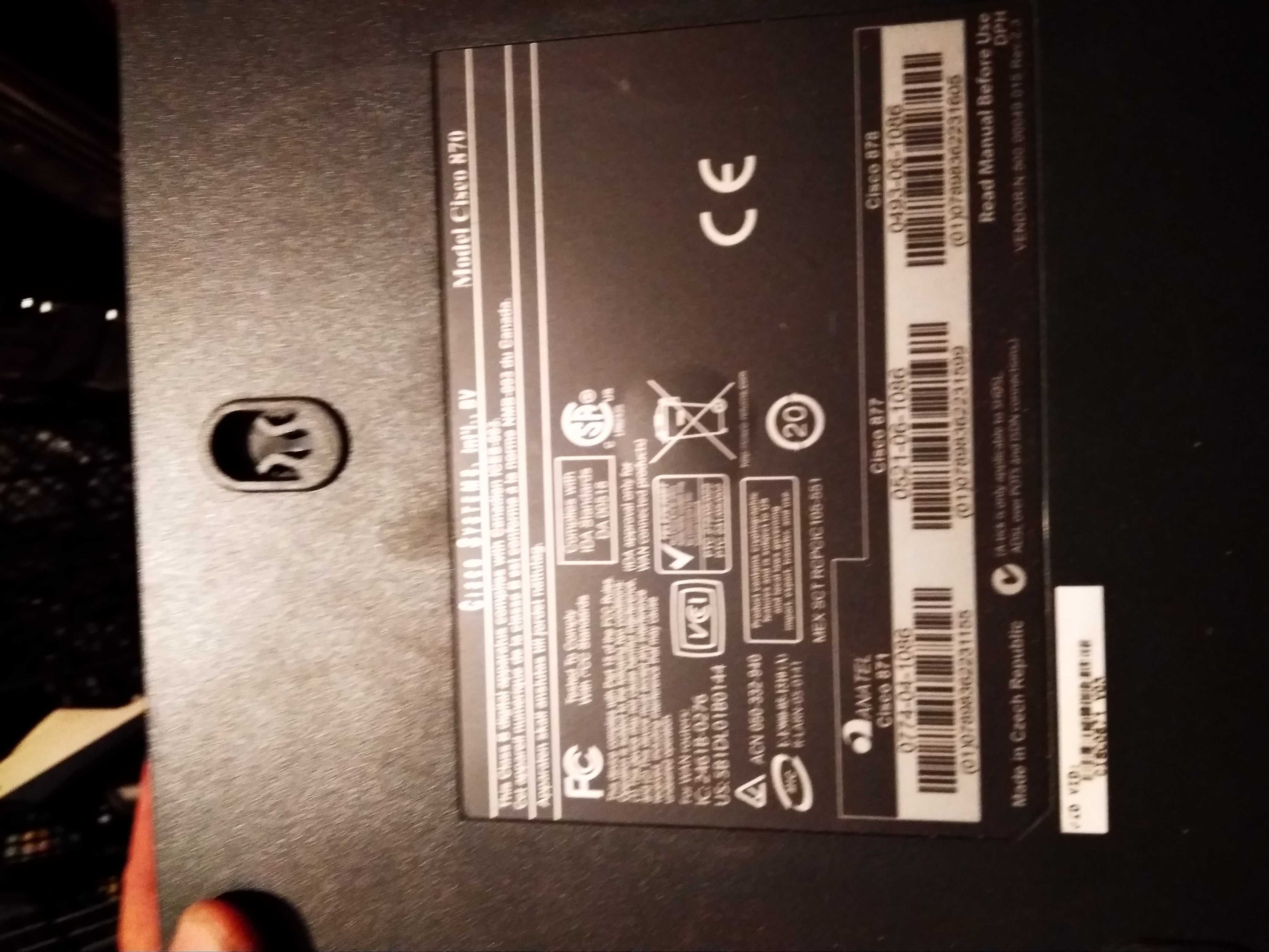 Маршрутизатор Cisco 870