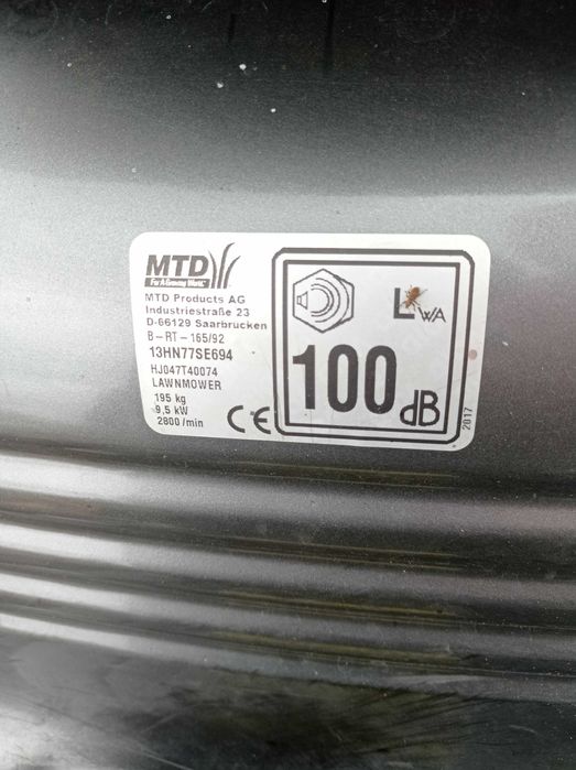 Kosiarka traktorek MTD Stiga Gutbot
