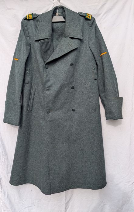 Шинель сукно з підстібкою сукно, розмір 48АА, 1963р, армія Швейцарії