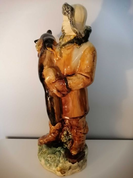 Figurka ceramiczna oblana Lomonosow Lfz, Zsrr Gzel