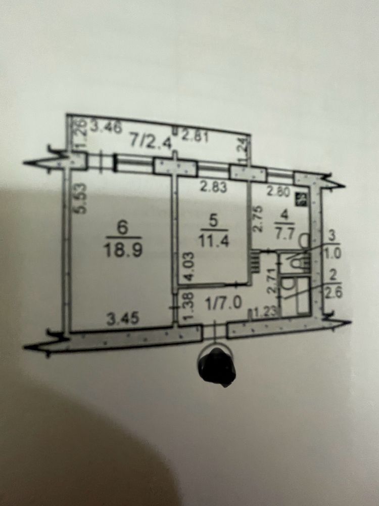 ‼️ПРОДАМ 2 к квартиру 51м.кв по сертефікату ‼️