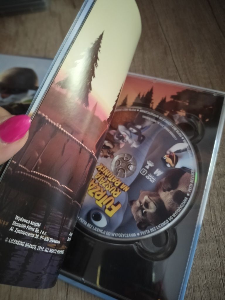 Bajka na dvd futrzaki ruszają na ratunek
