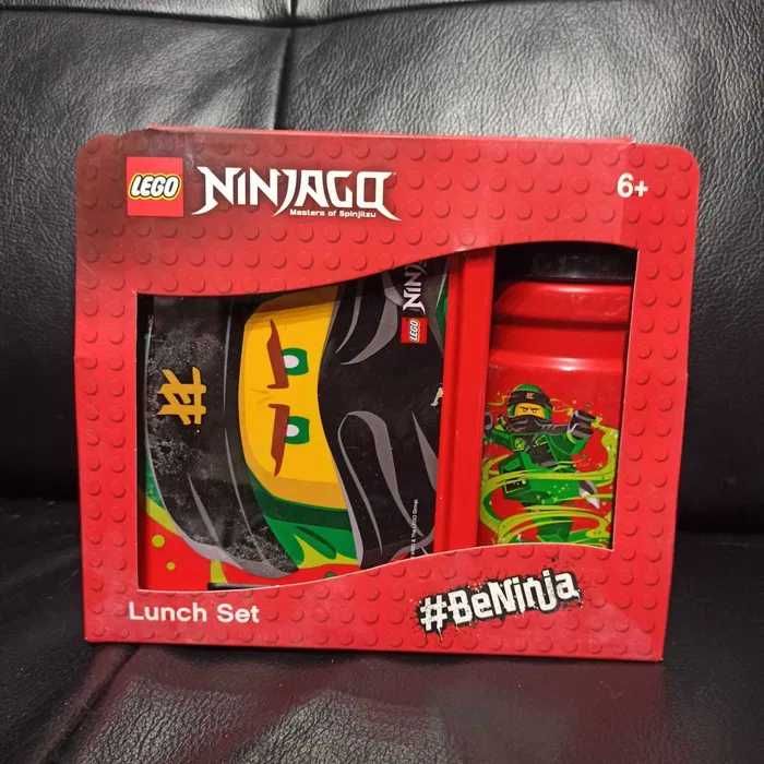 Zestaw śniadaniowy Lego Ninjago pudełko + bidon