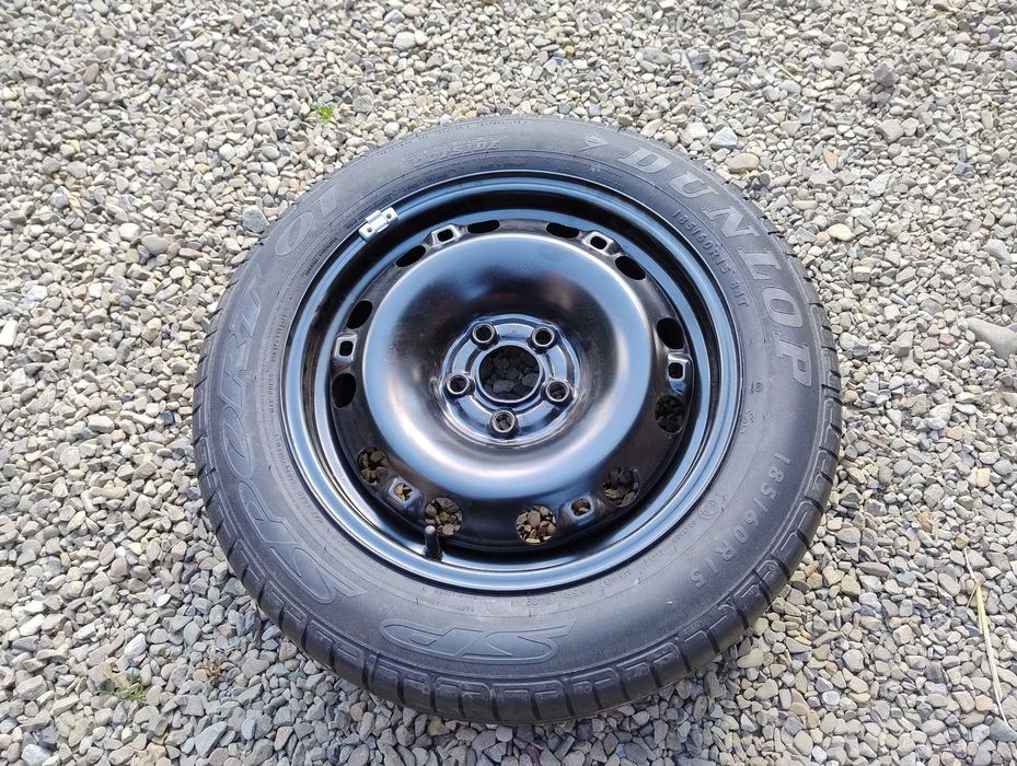 Koło dojazdowe zapasowe Volkswagen 5x100 185/60R15