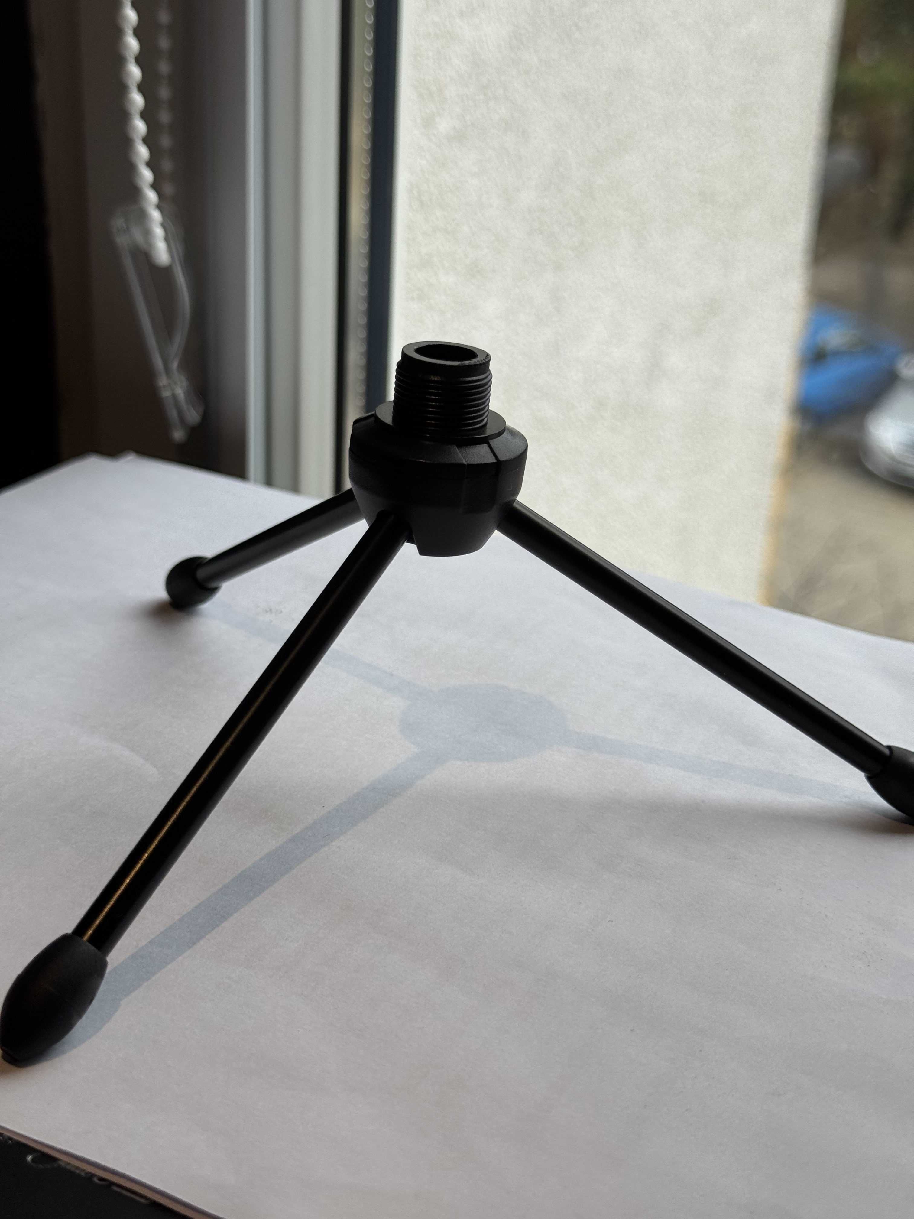 Mini statyw tripod do mikrofonu lub kamery – gwint uniwersalny