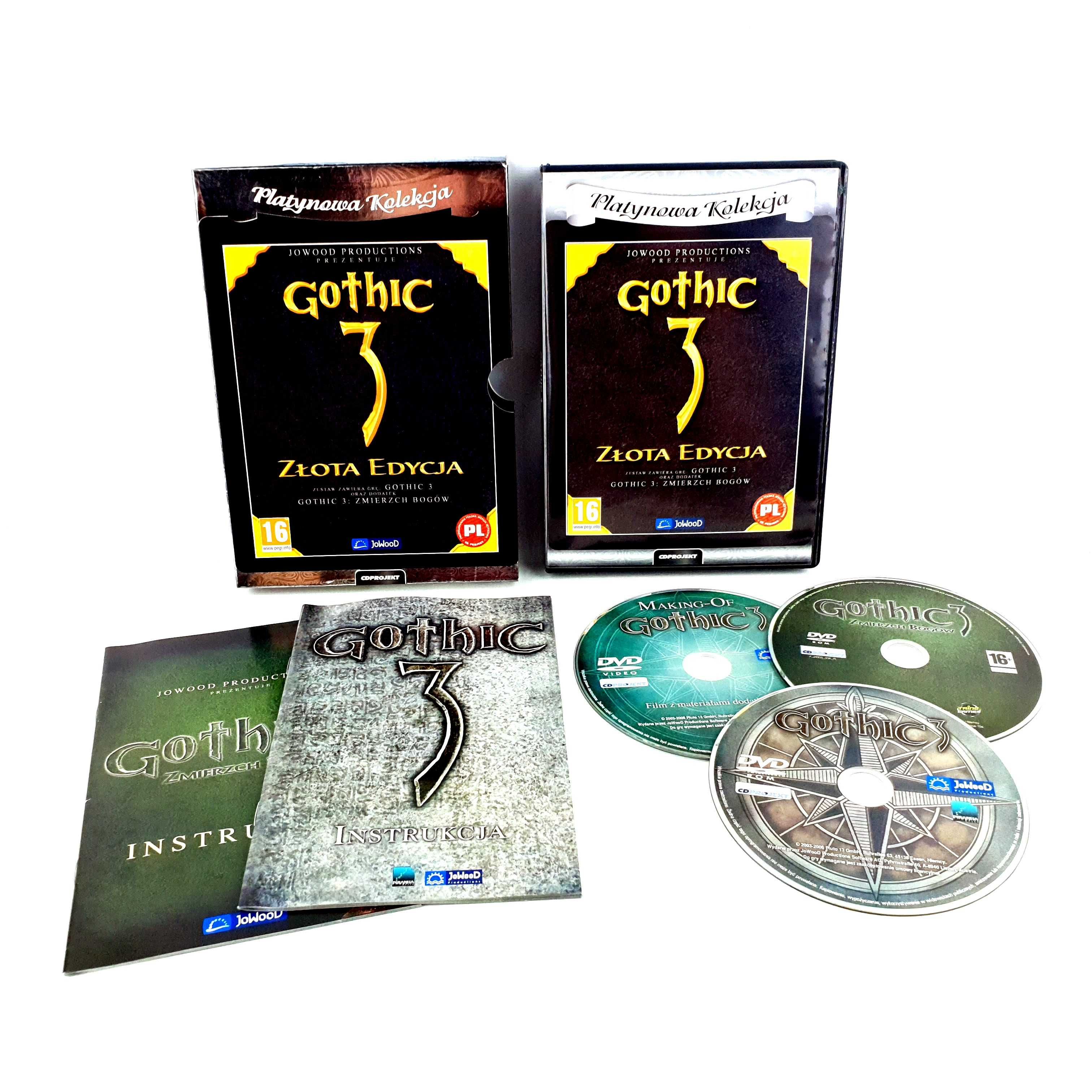 SAGA GOTHIC 1 2 3 I II III Złota Edycja Arcania Risen 1 RPG PC PL