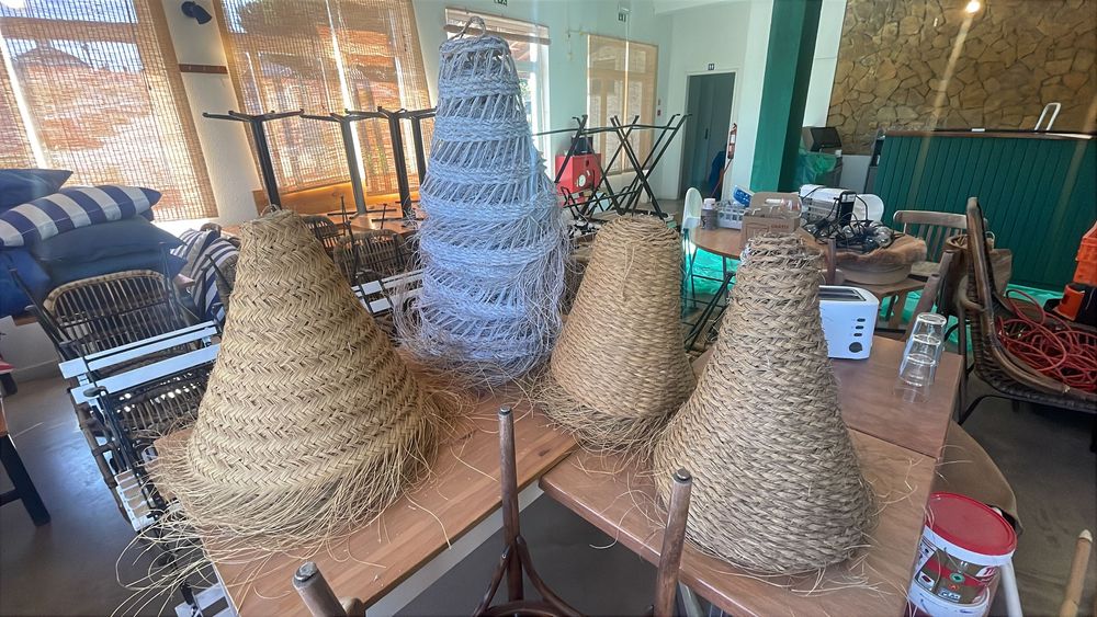 Acampamento de lâmpadas