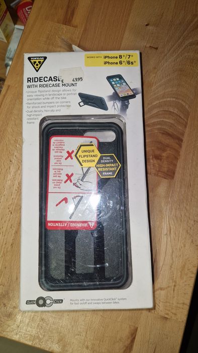 Nowy uchwyt na telefon Topeak ridecase do iPhone 8 , 7 ,6 etui