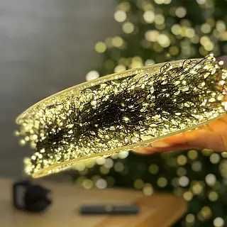 Гірлянда-Мішура на Катушці з Пультом | USB та від Мережі