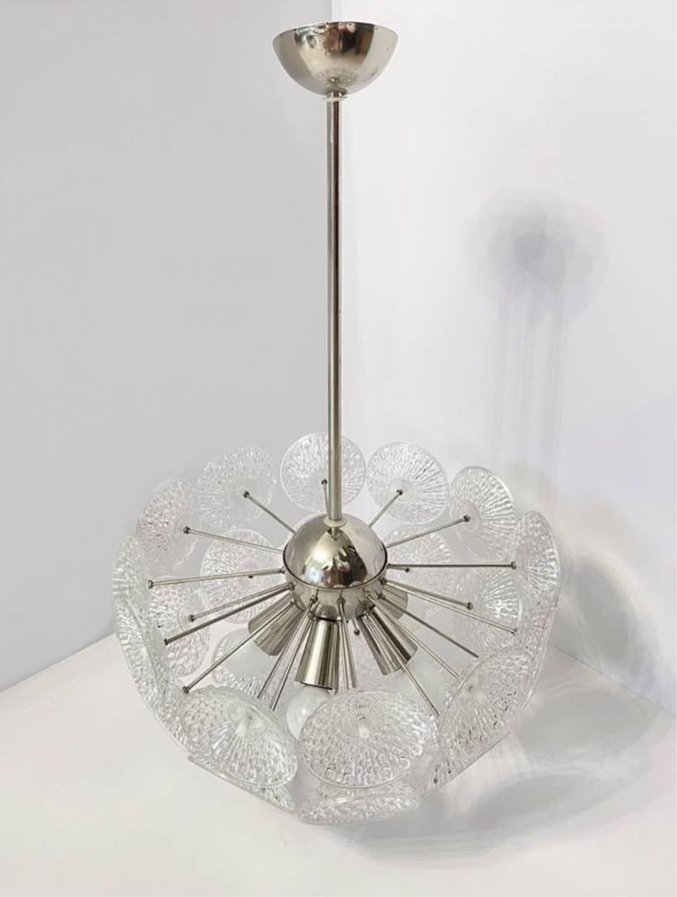 Люстра «Одуванчик», «Спутник» винтаж, Mid century