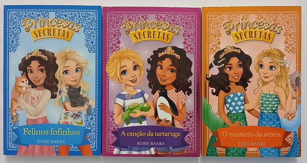 Coleção Princesas Secretas (nº. 7 + 17 + 18)