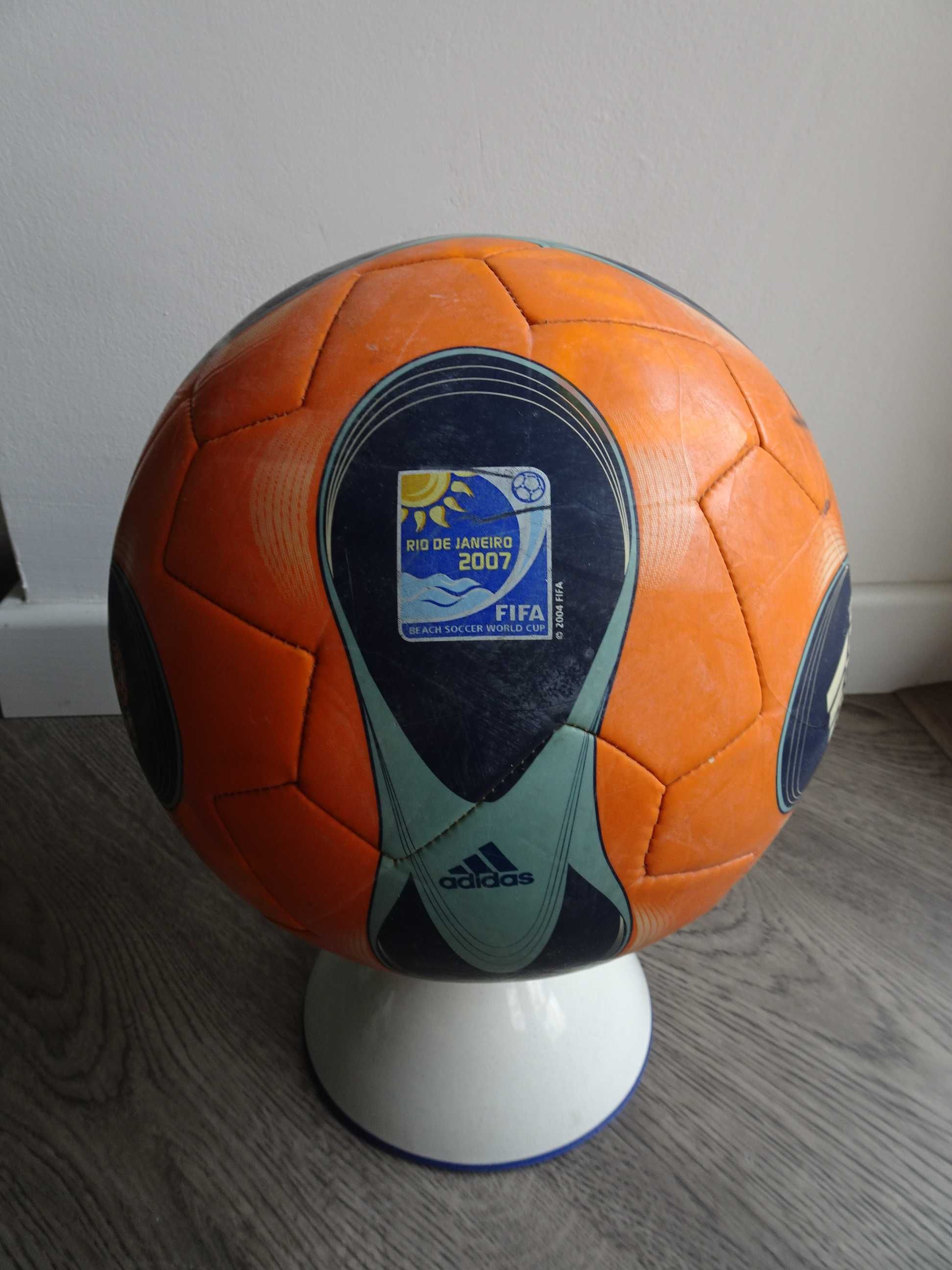 Bola futebol de jogo match ball Mundial Futebol Praia Rio Janeiro 2007