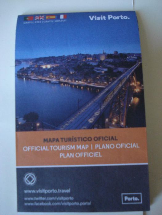 Mapa Turístico Oficial do Porto