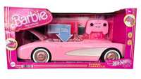 Samochód zdalnie sterowany Barbie Corvette Hot Wheels - duży 40 cm