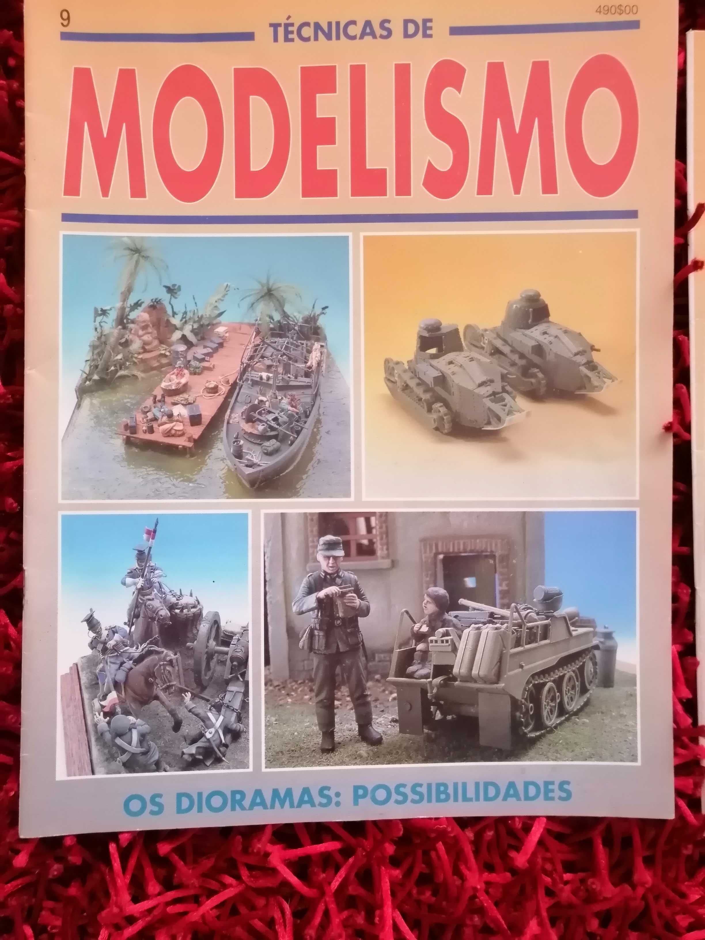 Lote de revistas sobre Técnicas de Modelismo
